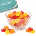 Andy Anand Sugar-Free Tropical Fruit Hard Candy with Vitamin C, 40 ct, 7 oz – Low-Calorie, Keto, Gluten-Free, Diabetic-Friendly Gift Box