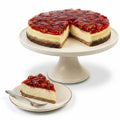 Andy Anand Sugar-Free & Gluten-Free Cherry Cheesecake, 9-Inch – Diabetic-Friendly, Fresh California Cream Cheese, Handmade, Birthday Gift