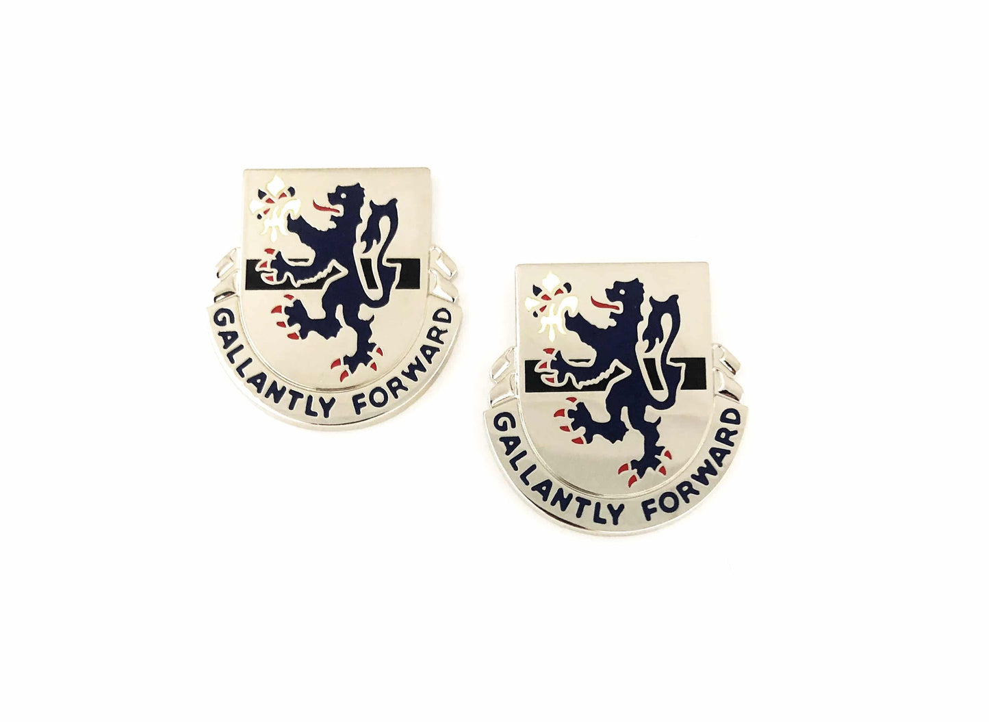 U.S. Army 71st Cavalry Regiment Unit Crest (Pair)