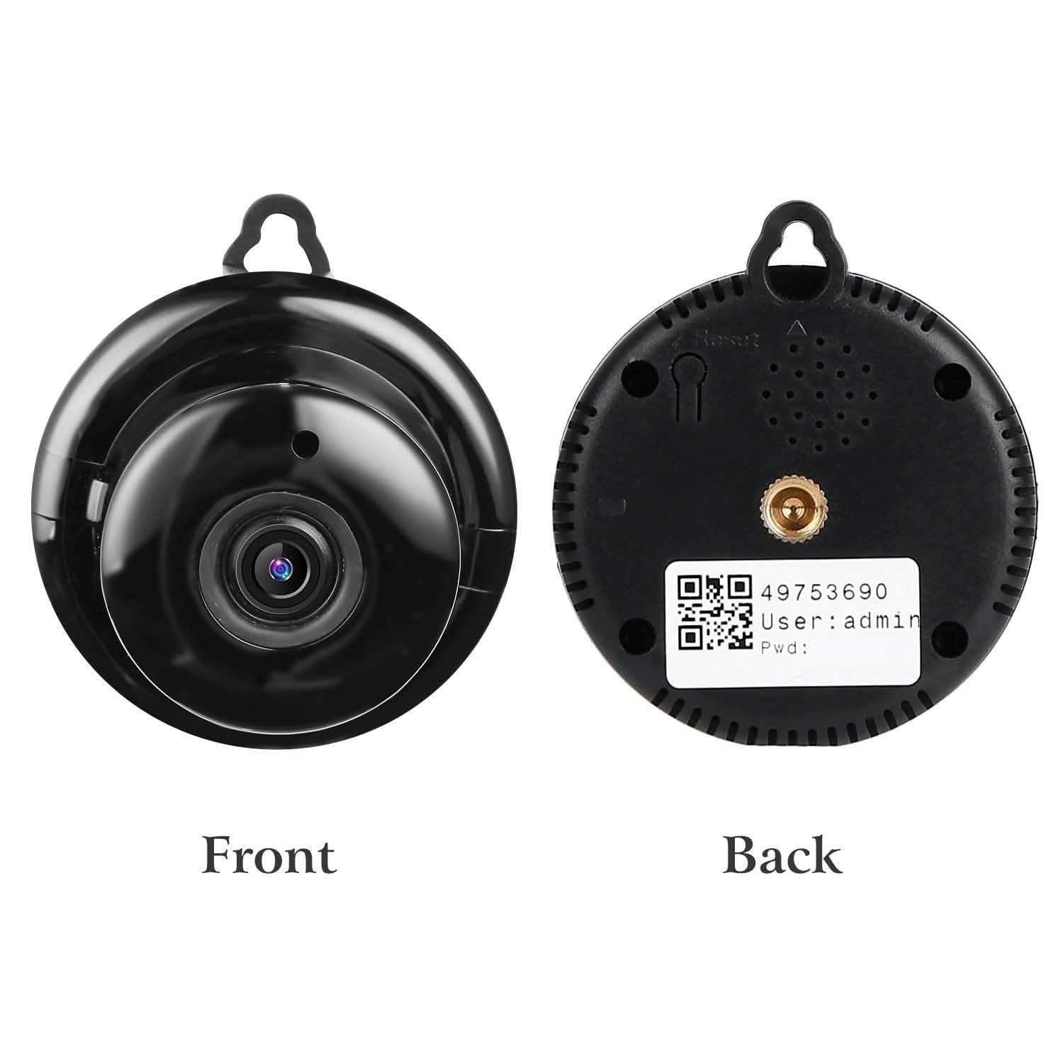 Caméra IP WIFI 720 Détection de mouvement