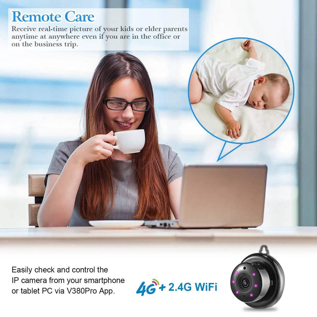 Caméra IP WIFI 720 Détection de mouvement
