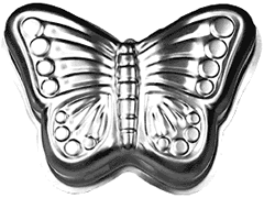 Moule papillon - Aluminium (grand modèle)