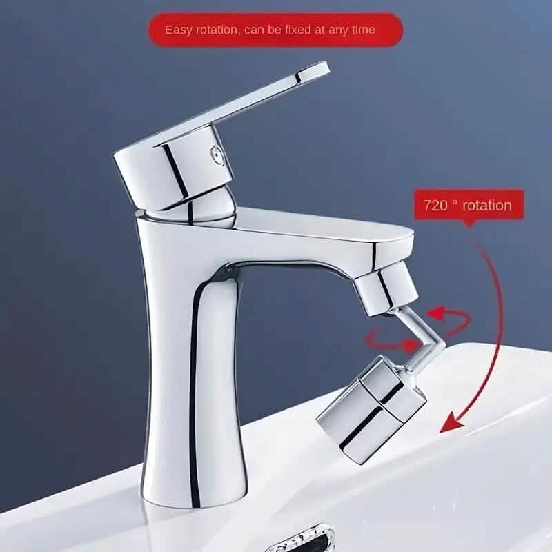 Rallonge de robinet rotative à 720° pour cuisine et salle de bain
