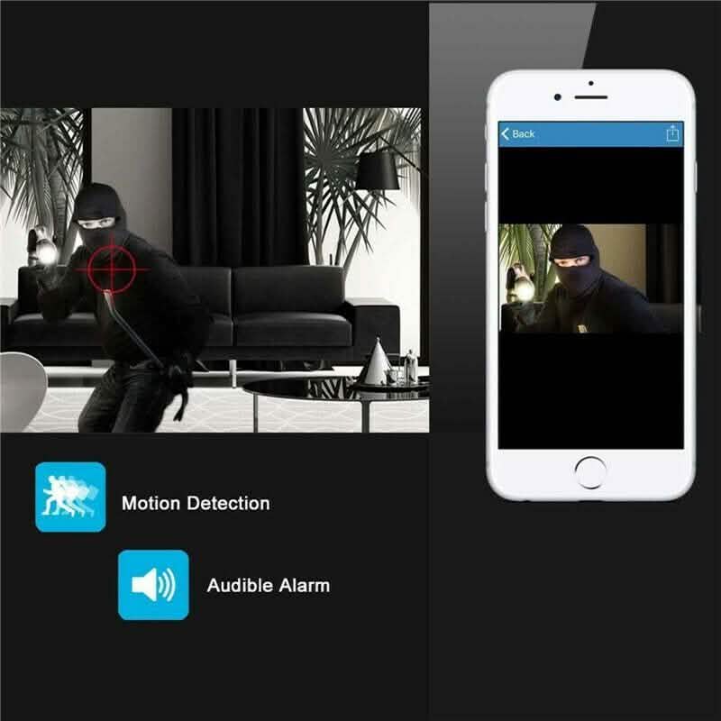 Caméra IP WiFi 720P détection de mouvement
