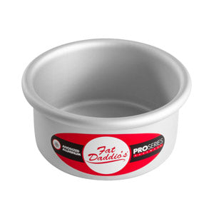 Moules ronds en aluminium Fat Daddio's, aluminium anodisé dur de calibre 16, acier galvanisé de 5 cm de haut et jusqu'à 45 cm de diamètre