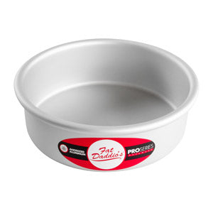Moules ronds en aluminium Fat Daddio's, aluminium anodisé dur de calibre 16, acier galvanisé de 5 cm de haut et jusqu'à 45 cm de diamètre