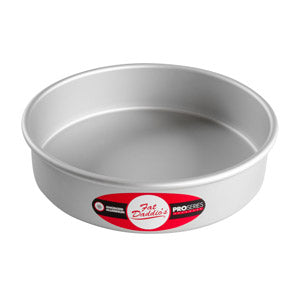 Moules ronds en aluminium Fat Daddio's, aluminium anodisé dur de calibre 16, acier galvanisé de 5 cm de haut et jusqu'à 45 cm de diamètre