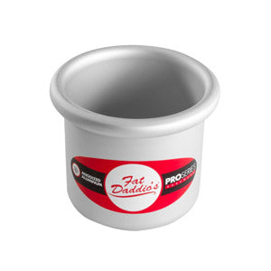 Moules ronds en aluminium Fat Daddio's, aluminium anodisé dur de calibre 16, acier galvanisé de 10 cm de hauteur et jusqu'à 35,5 cm de diamètre