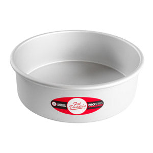 Moule Rond Fat Daddio's en Aluminium, Aluminium Anodisé Dur de Calibre 16, Acier Galvanisé de 7,62 cm de haut et jusqu'à 45,72 cm de diamètre