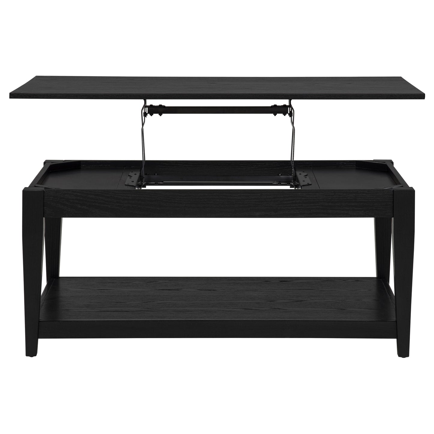 Lindenton Lift-Top Occasional Cocktail Coffee Table Black
