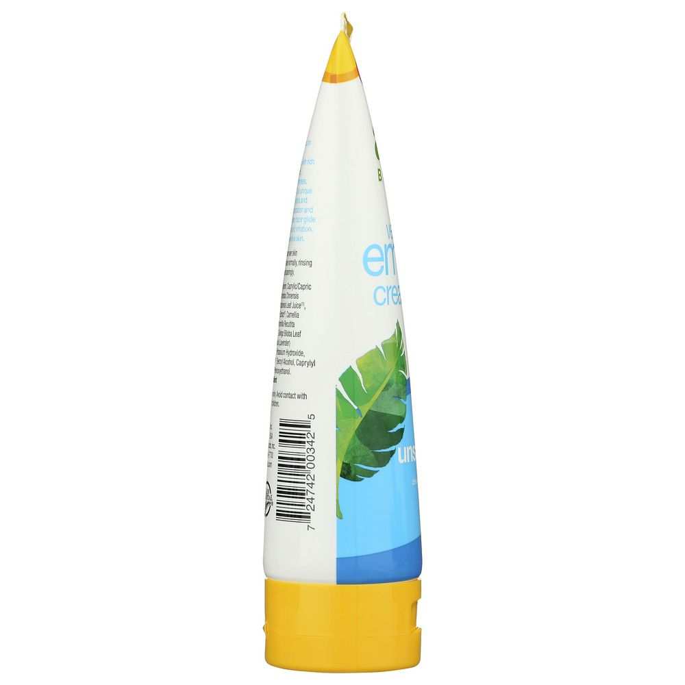 ALBA BOTANICA: Very Emollient Cream Shave Unscented, 8 oz