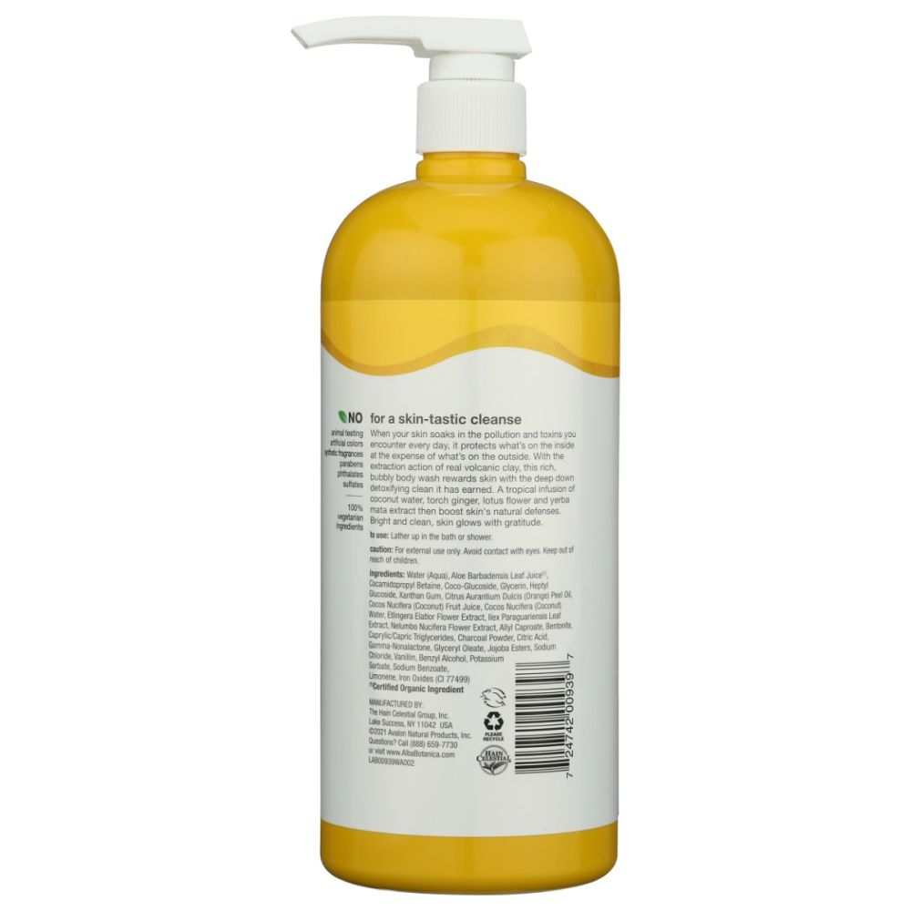 ALBA BOTANICA: Wash Body Hawaiian Detox, 32 oz