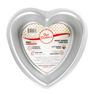 Moule à gâteau en forme de cœur Fat Daddio's *Disponible en 3 tailles*