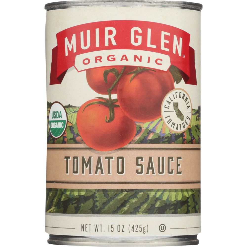 MUIR GLEN: Organic Tomato Sauce, 15 oz