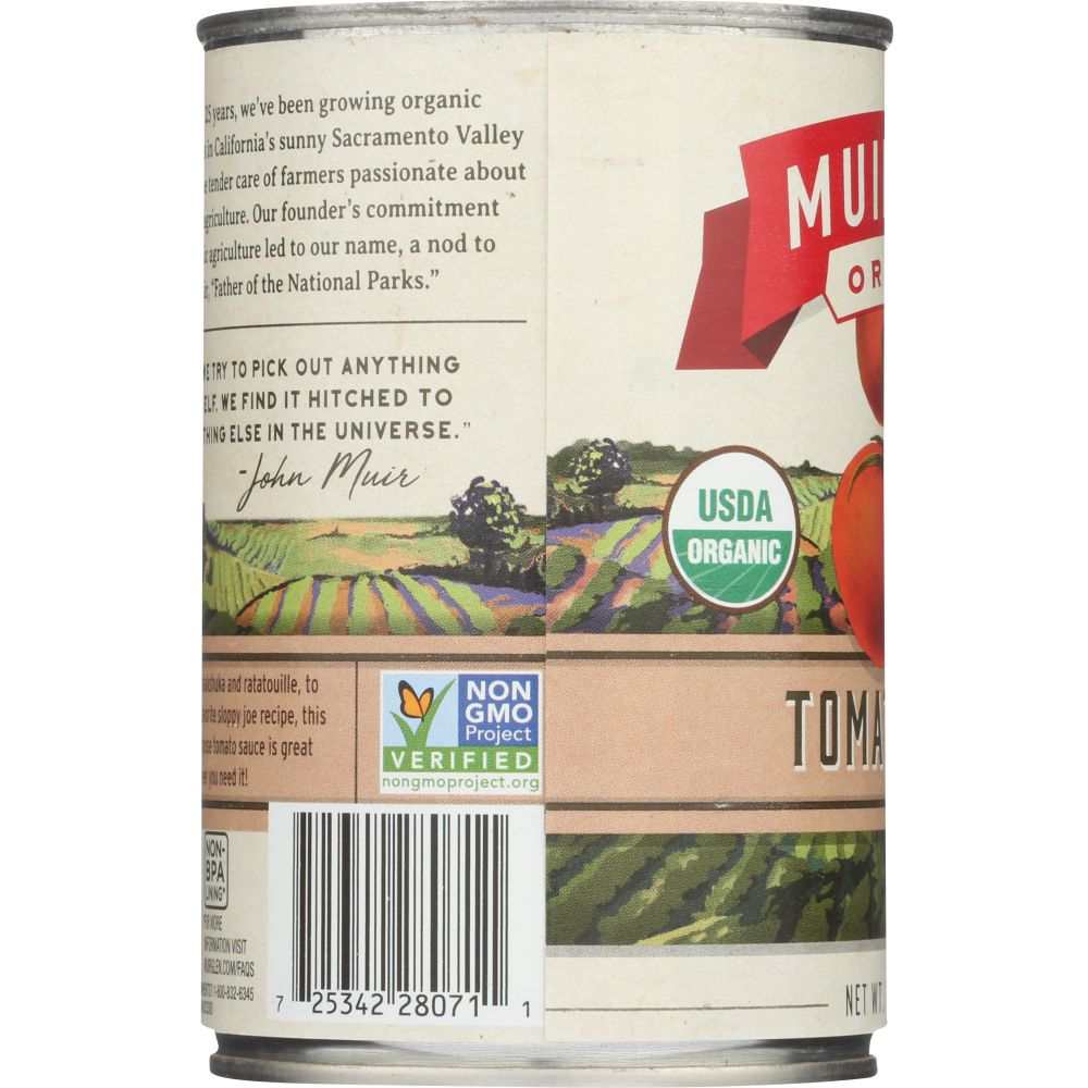 MUIR GLEN: Organic Tomato Sauce, 15 oz