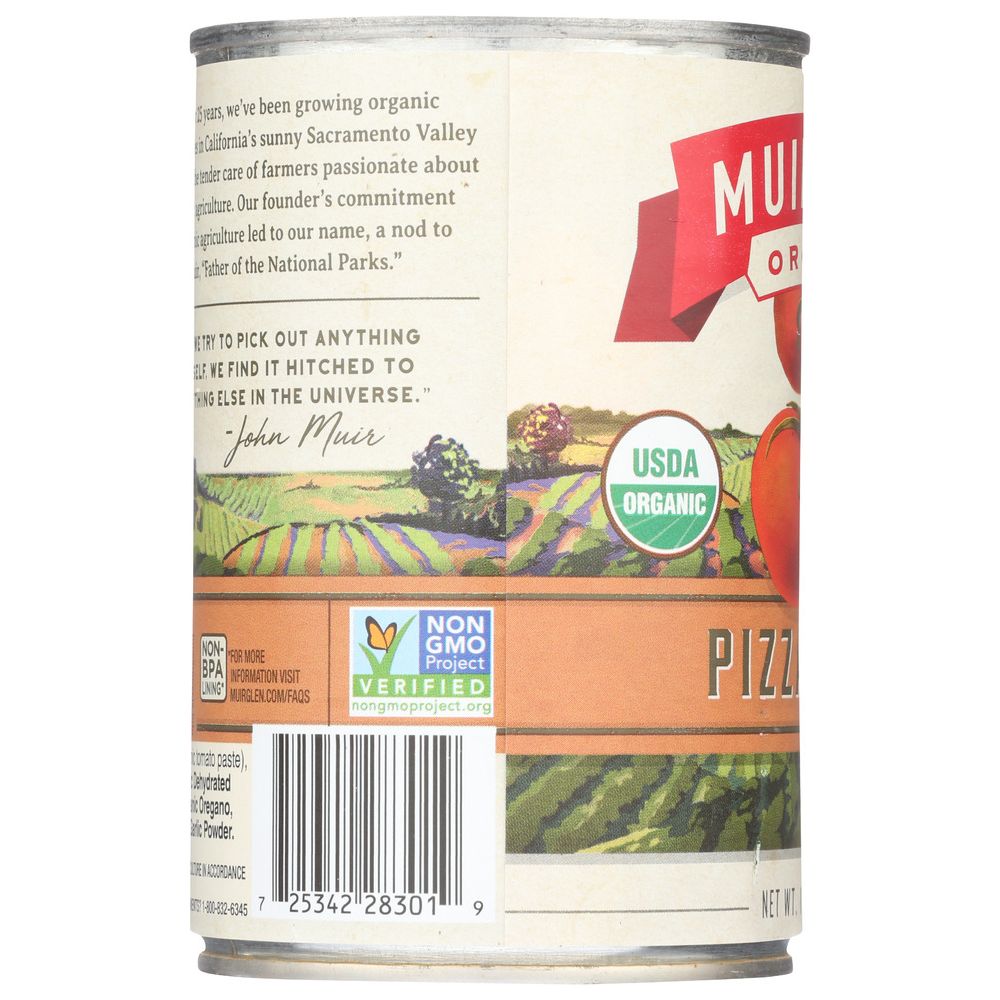 MUIR GLEN: Organic Pizza Sauce, 15 oz