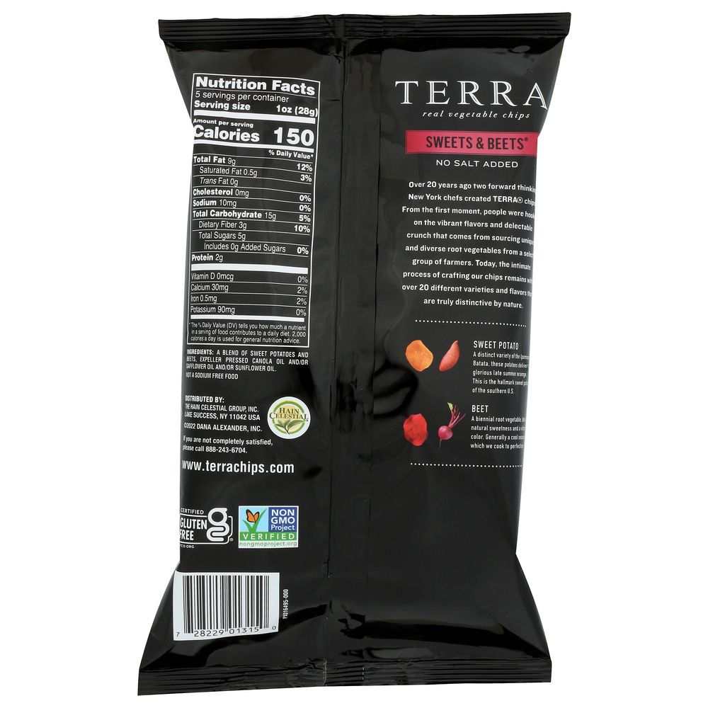 TERRA CHIPS: Sweets & Beets, 6 oz