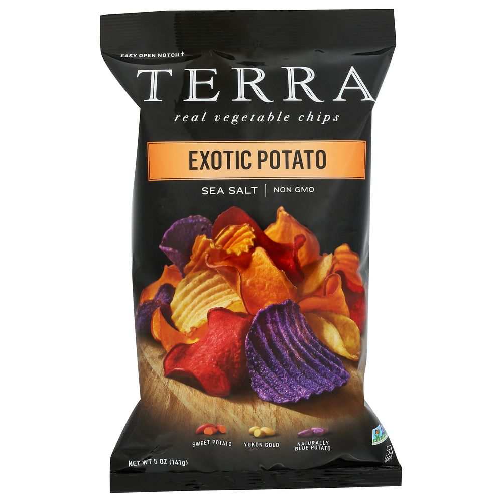 TERRA CHIPS: Exotic Potato Chips Sea Salt, 5.5 oz