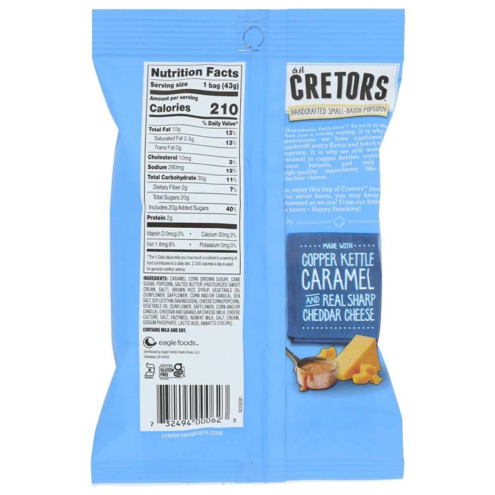 GH CRETORS: Popcorn Chicago Mix, 1.5 oz