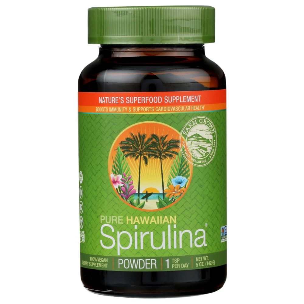 NUTREX: Hawaii Spirulina Pacifica Pure Hawaiian Nature's Multi-Vitamin Powder, 5 oz