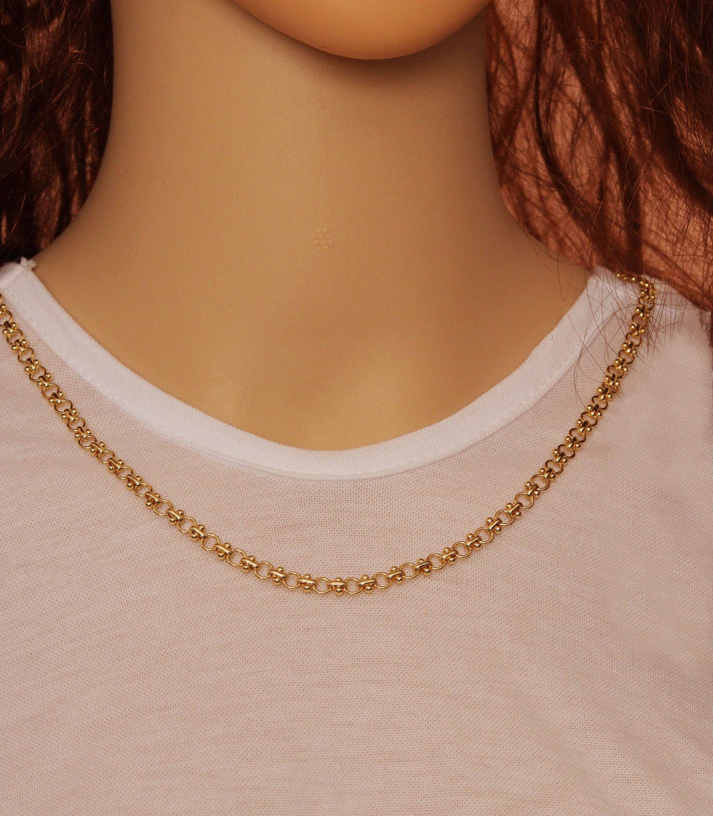 Quality Round T ball Chain by Yard, sku#LS30