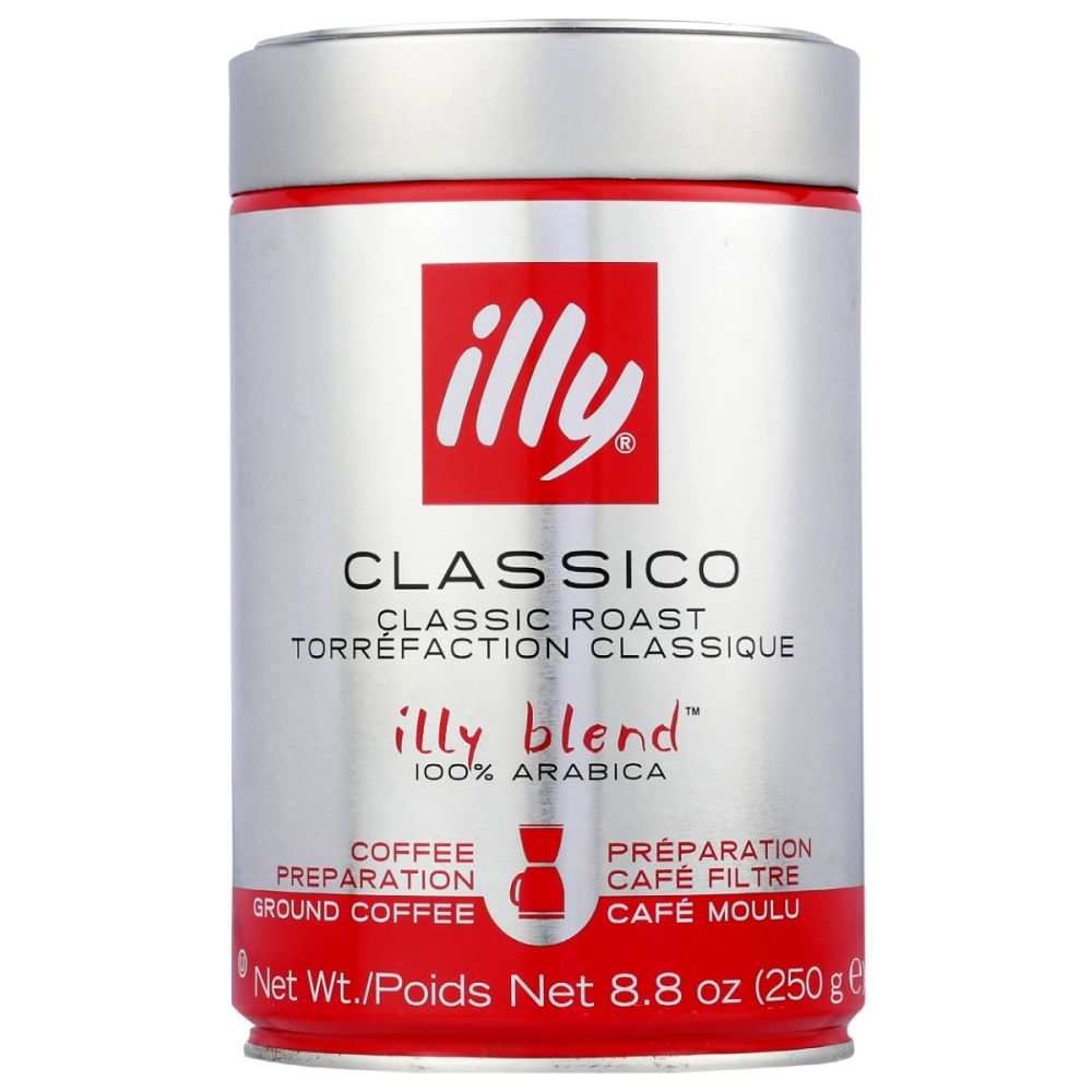 ILLYCAFFE: Coffee Ground Normale Fine, 8.8 oz
