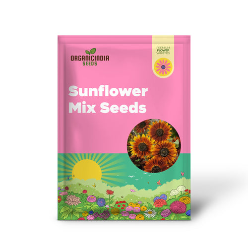 Mélange de graines de tournesol - Voici le soleil pour un jardin éclatant de fleurs lumineuses