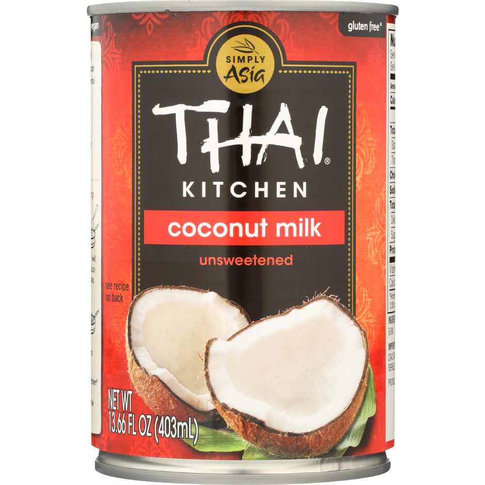 THAI KITCHEN Coconut Milk Unsweetened - 14 oz for Curries & Desserts