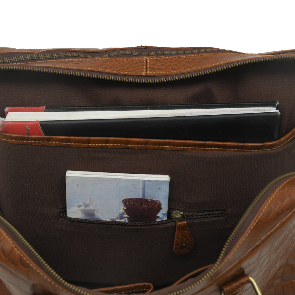 Porte-documents de bureau en cuir de buffle Easton Premium