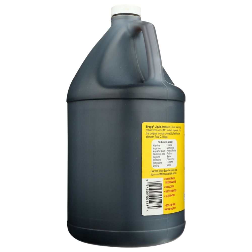 BRAGG Liquid Aminos All Purpose Seasoning - Natural Soy Sauce 1 gallon