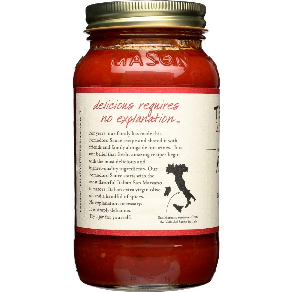 TERLATO KITCHEN: Sauce Pomodoro Small Batch, 24 oz