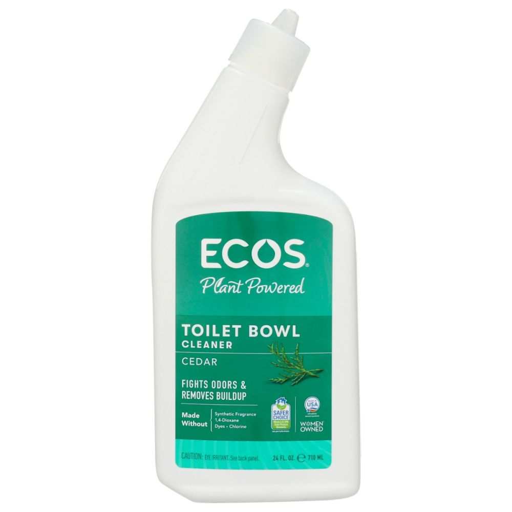 ECOS Toilet Cleaner - Eco-Friendly Cedar 24oz for Stain Removal |Fresh