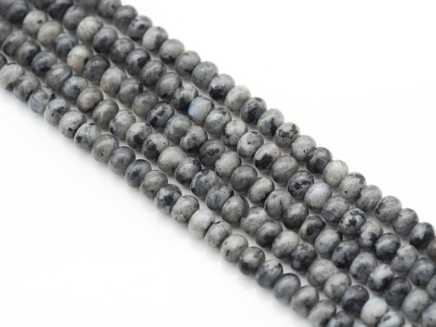 Genuine Lavikite Rondelle Smooth Beads, 4x6mm, Sku#U1422