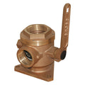 GROCO 3" Safety Seacock w/2-1/2" Side Port  [SBV-3000-P]