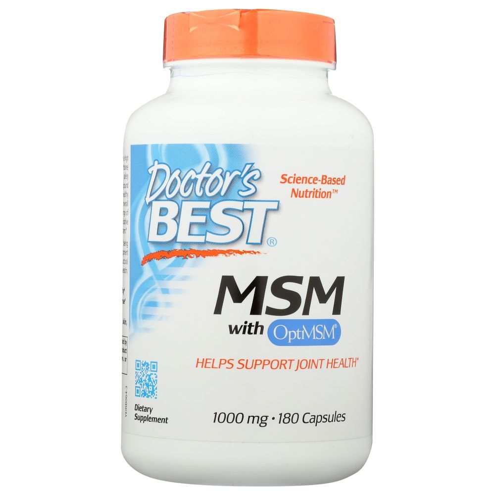 DOCTOR'S BEST: MSM 1000Mg -Supports Joint Health & Skin Beauty |Buy Now