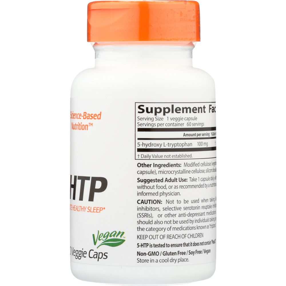 DOCTOR'S BEST: 5 HTP 100 mg, 60 vc