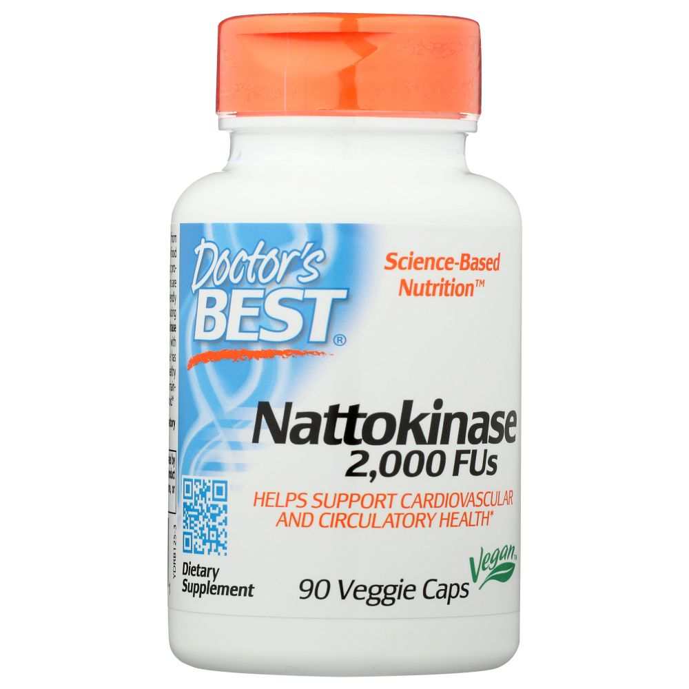 DOCTOR'S BEST: Nattokinase 2000Fu, 90 vc