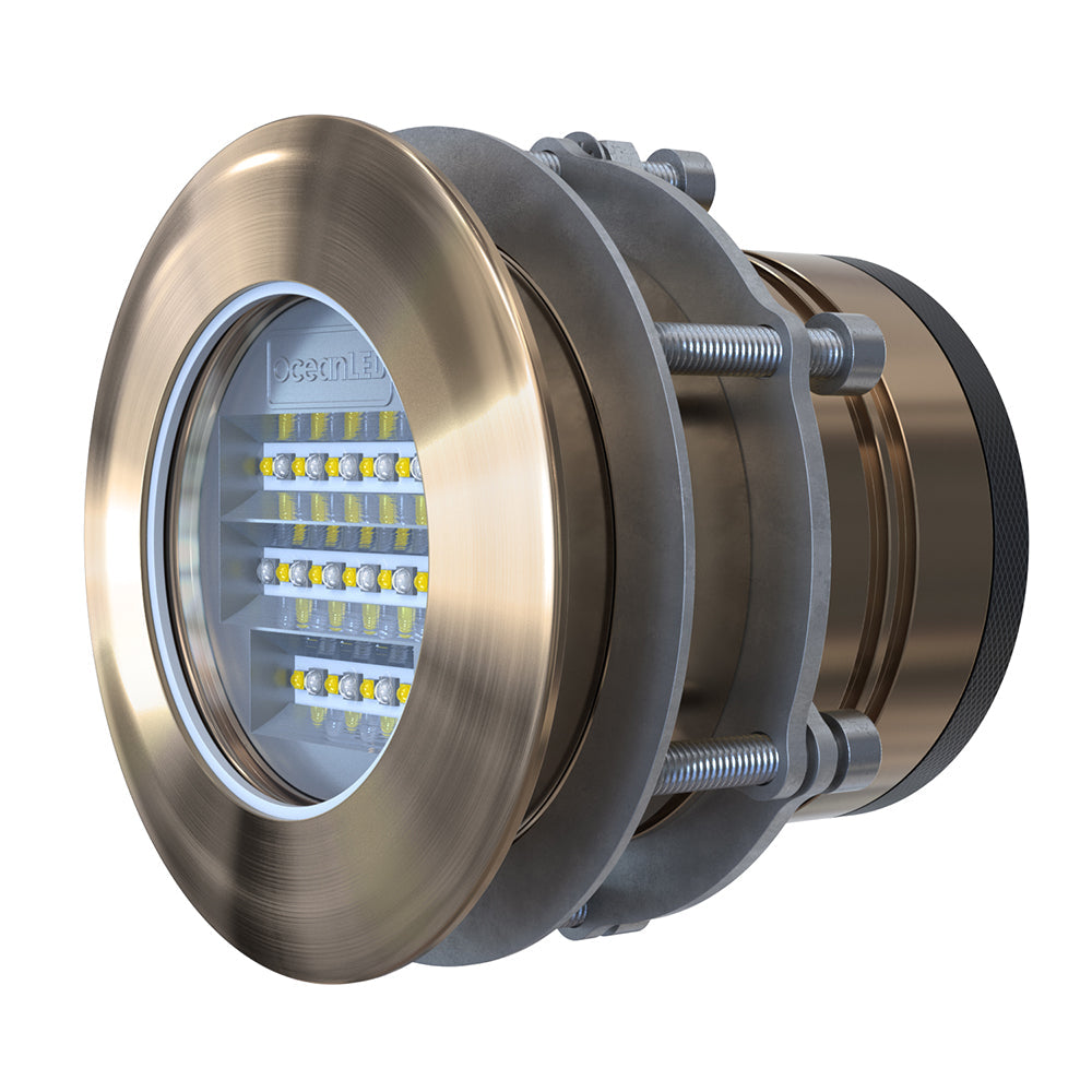 OceanLED Explore E6 XFM Lampe sous-marine - Blanc ultra brillant/Bleu nuit [E6009BW]