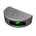 Lopolight Series 301-101 - Starboard Sideight - 3NM - Vertical Mount - Green - Silver Housing  [301-101]