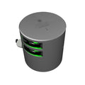 Lopolight Series 301-108 - Double Stacked Navigation Light - 3NM - Horizontal Mount - Green - Silver Housing  [301-108ST]