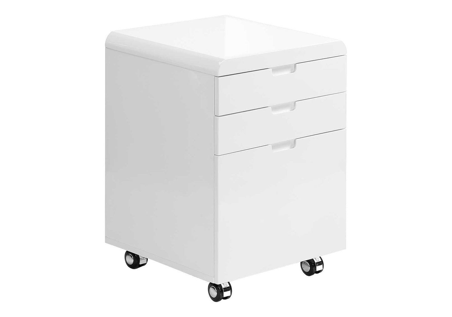 Rolling Mobile File Cabinet with Storage Drawers