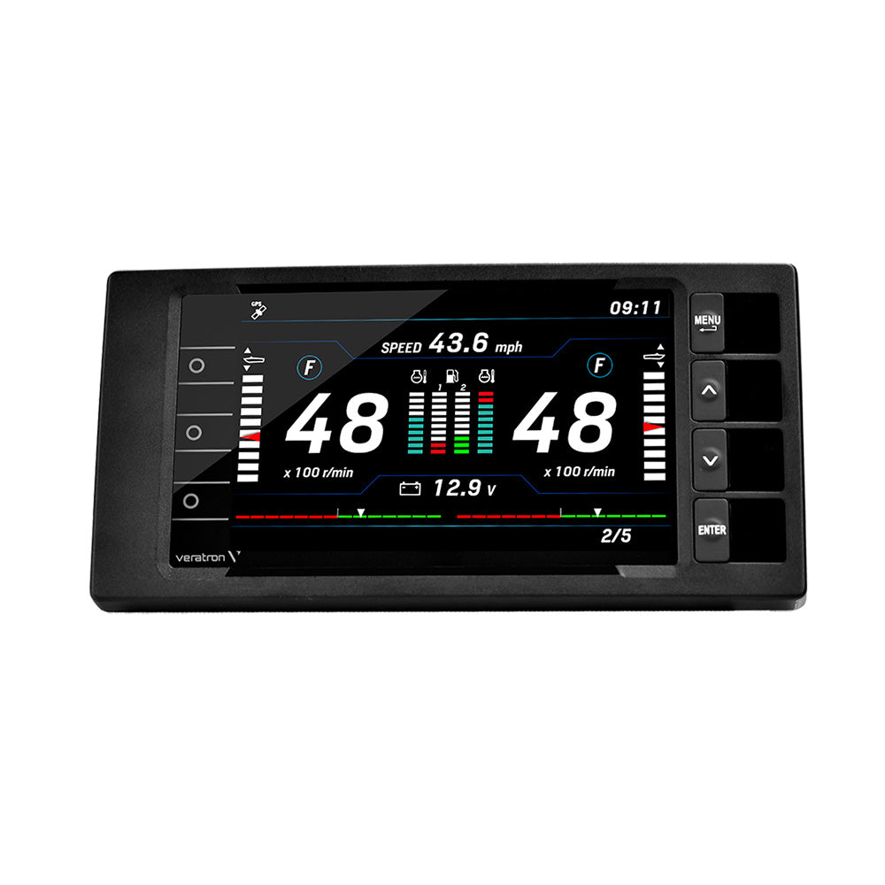 Veratron OceanLink 7" passerelle TFT certifiée NMEA 2000 - Noir [A2C1865330001]