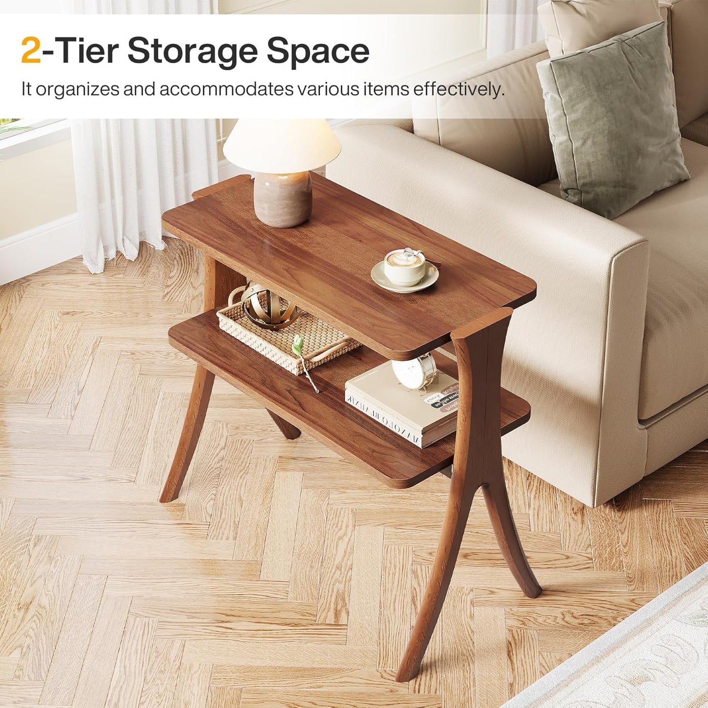 25.2” Narrow Side Table