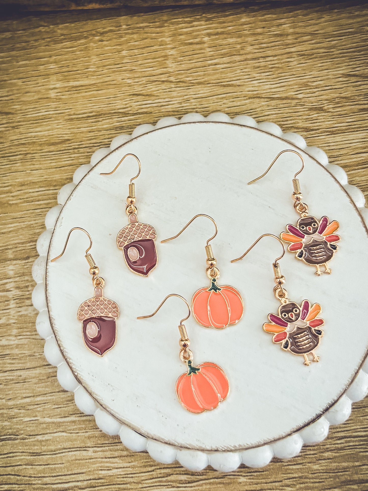 Little Things Fall Earring Set