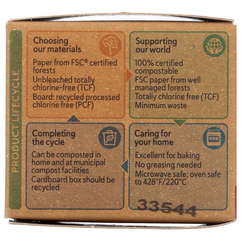 IF YOU CARE: Mini Baking Cups - 90 Pack Eco-Friendly Unbleached Greaseproof Paper