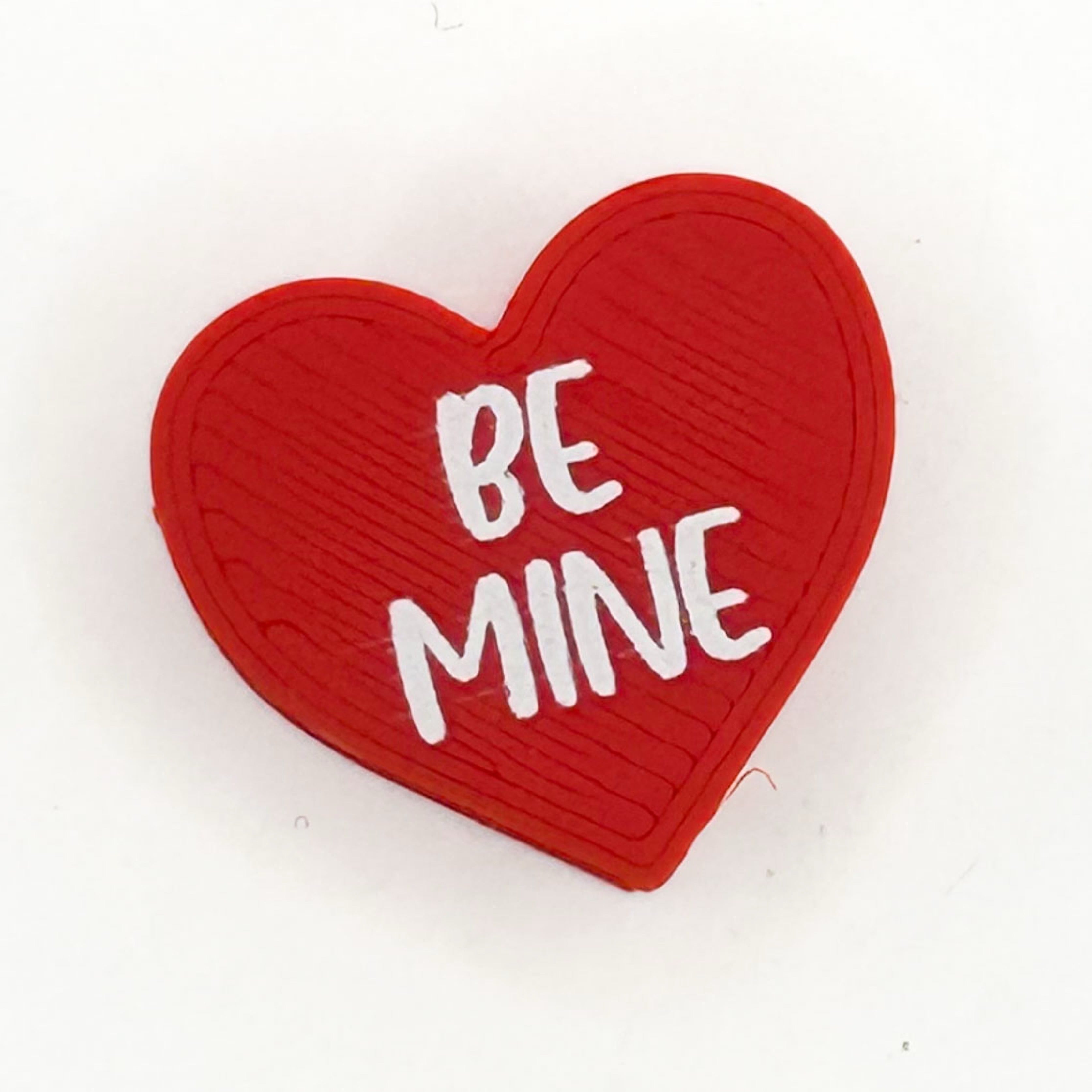 Be Mine Heart Minifig Costume Part [3D Printed]