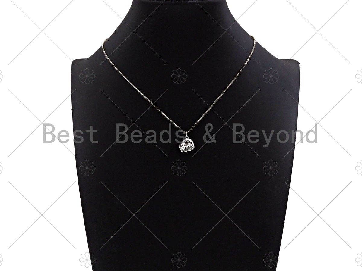 Power Fist Shape Pendant/Charm,Power Fist Charm, Sku#L429