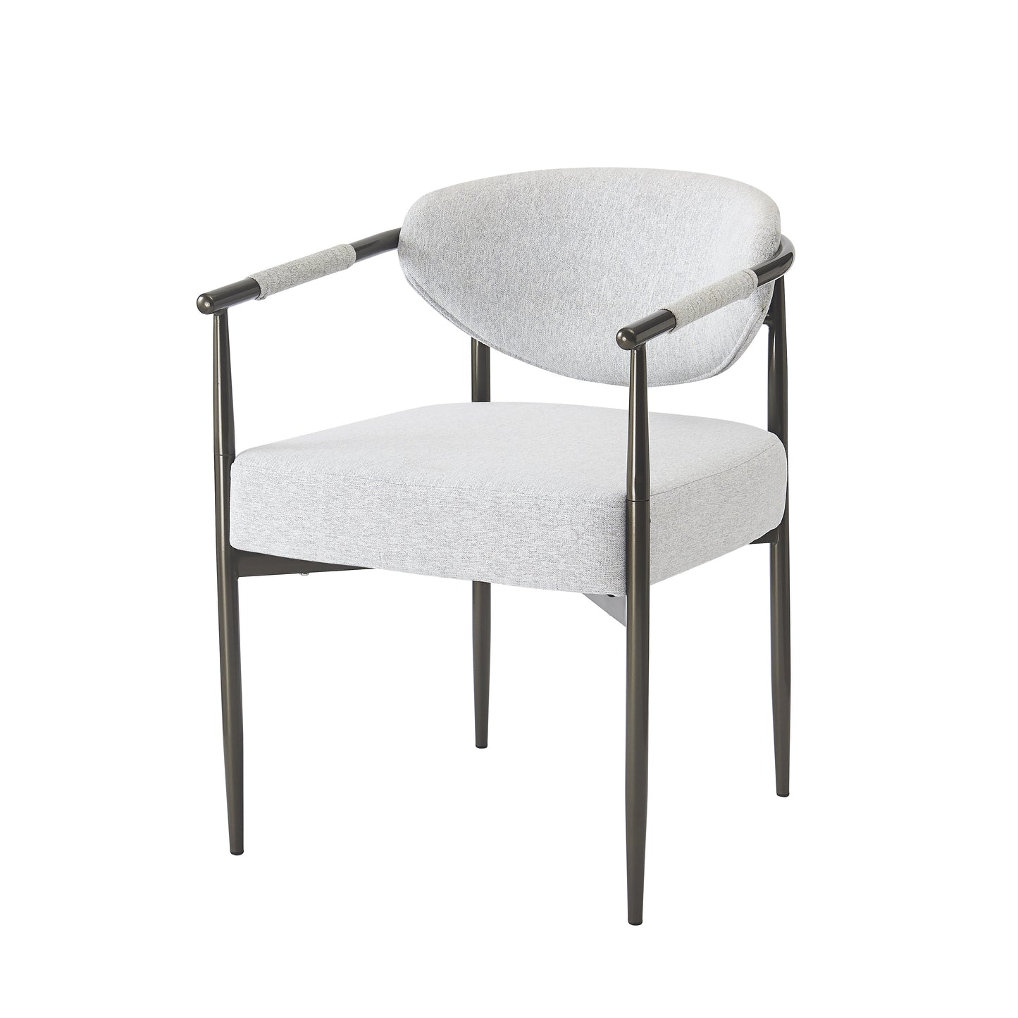 7 Pieces Modern Oval Dining Set