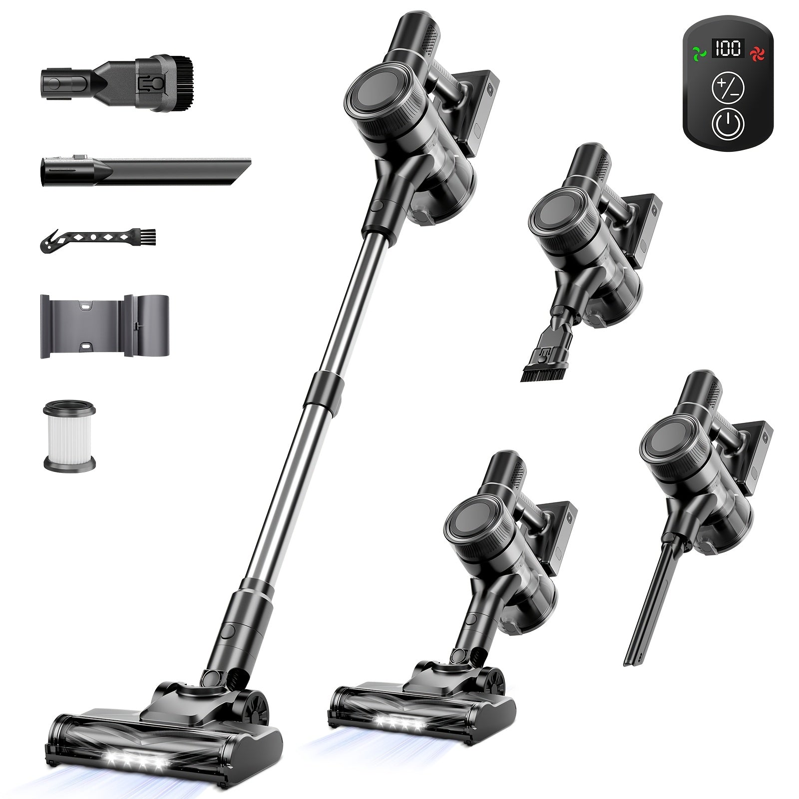 Powerful Suction Stick Vacuum Cleaner – MAX 70Kpa