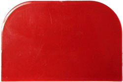 Racloirs en plastique, Couleurs disponibles, Tailles et formes variées